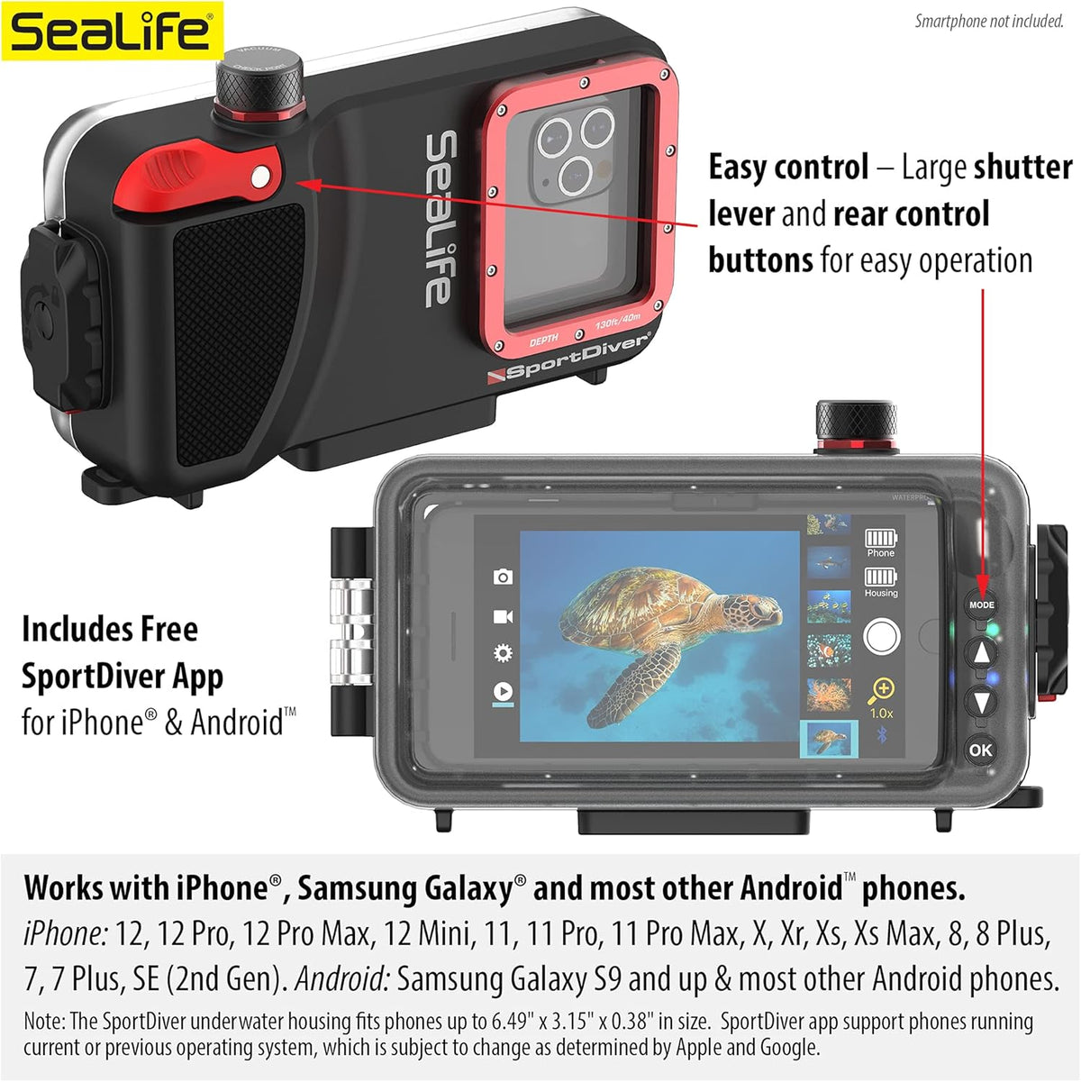 Waterproof Smartphone Scuba Case Y4971