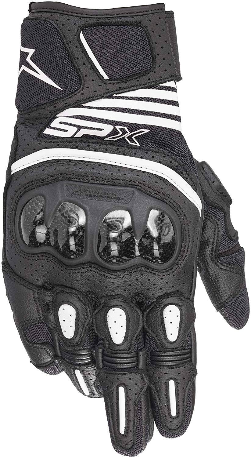 Black White Gloves E394
