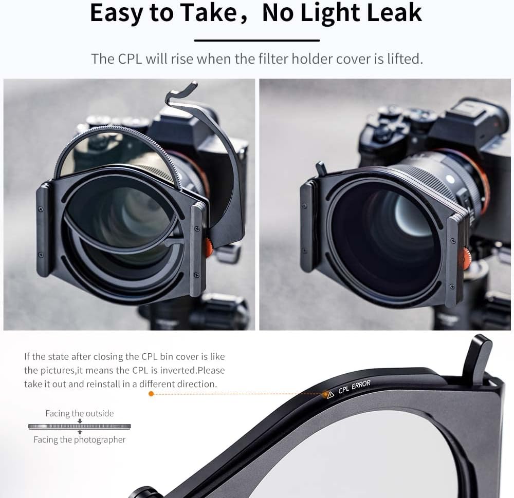 Camera Lens Square Filter Holder System Kit V294
