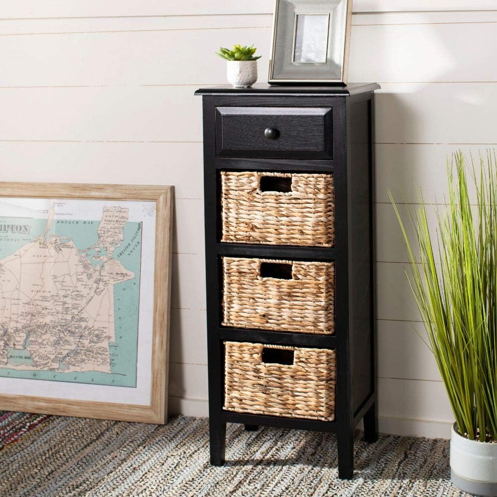 Distressed White Side Table M628802