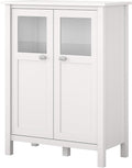 White Bathroom Storage Cabinet Y8942