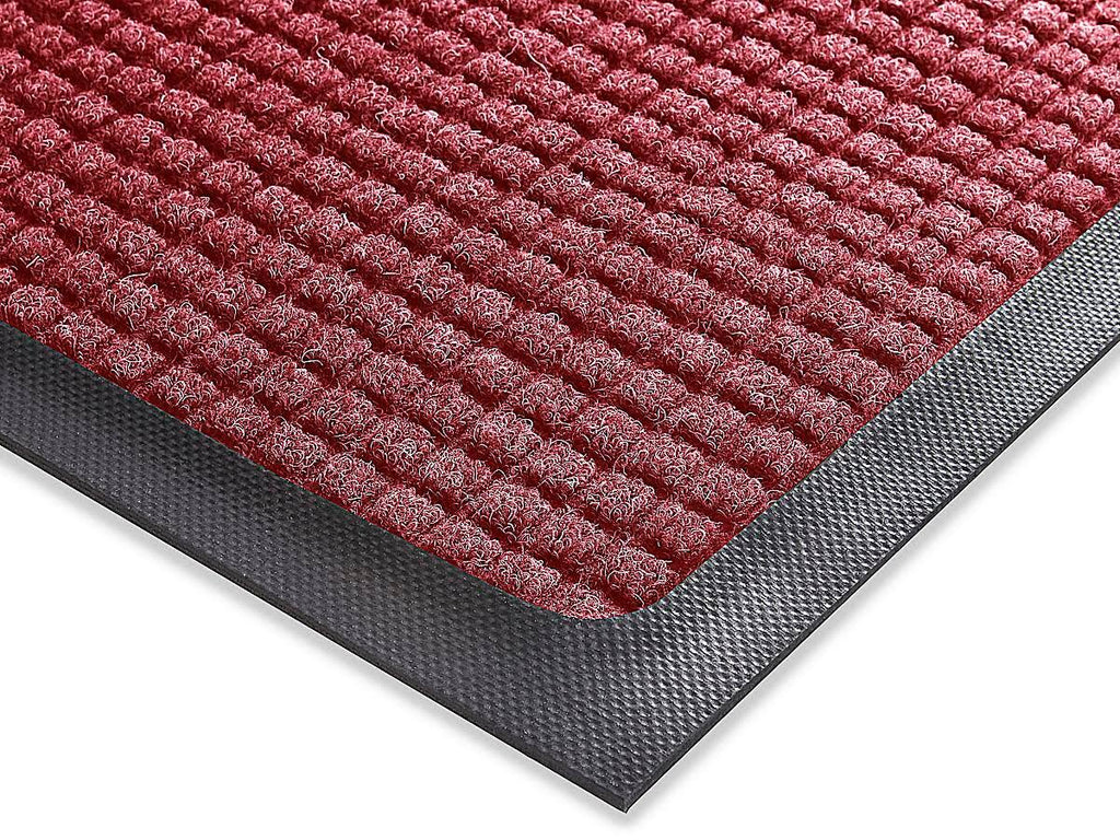 Red Black Carpet Mat 6 x 10' L715