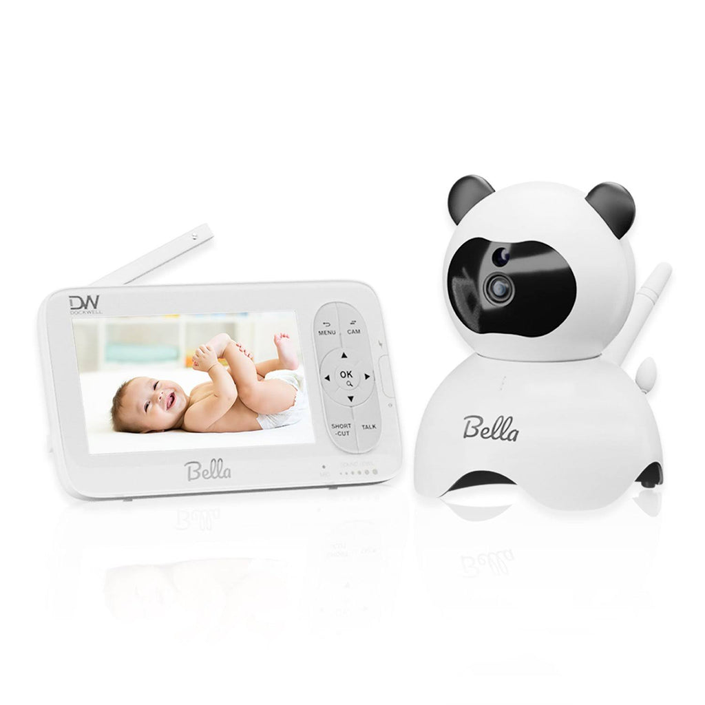 Video Baby Monitor 5 LCD Camera 2 Way Audio Night Vision Z5136