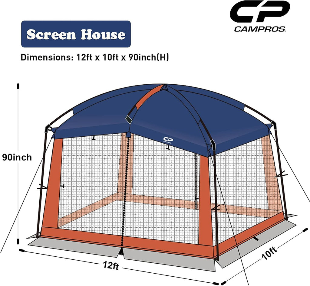 12 x 10 Ft Mesh Screen House Tent R91738
