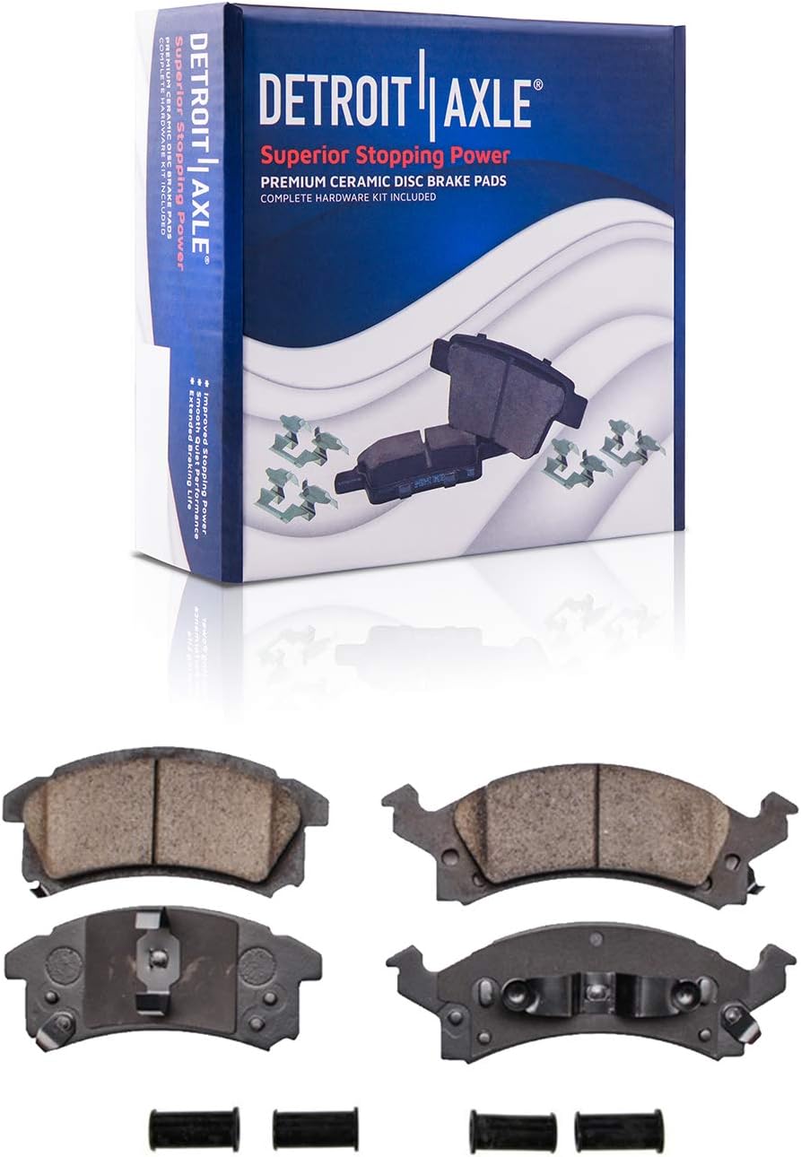 Drilled & Slotted Front Brake Kit Rotors & Pads S40570