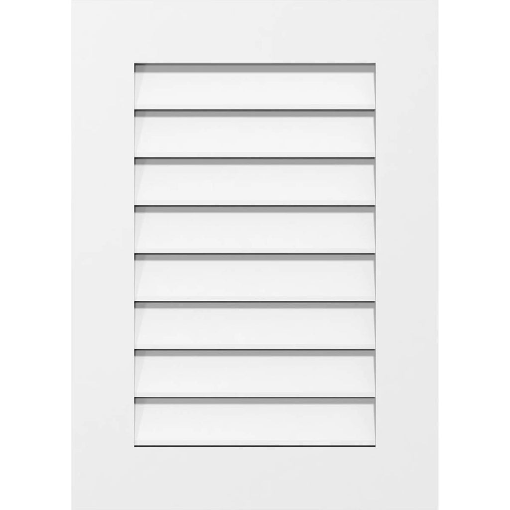 Vertical Surface Mount PVC Gable Vent Q4825