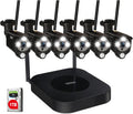 Wireless Security Camera System, 8CH NVR with 1TB HDD and 6PCS 3MP Outdoor Bullet Cameras Q659