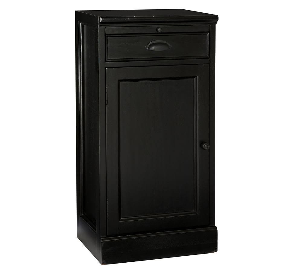 Black Modular Wine Bar Cabinet E6371