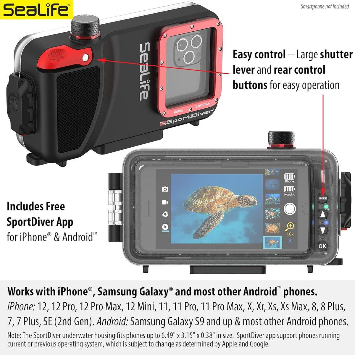 Waterproof Smartphone Scuba Case Y4971
