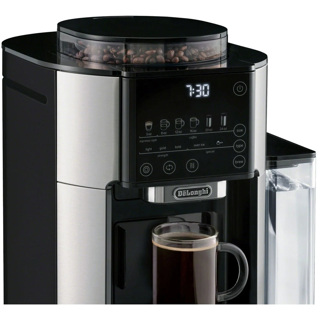 Automatic Single-Serve Drip Coffee Maker with Built-In Grinder W5099