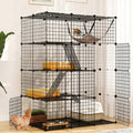 4 Tier Cat Hammock Cat Enclosure F2811