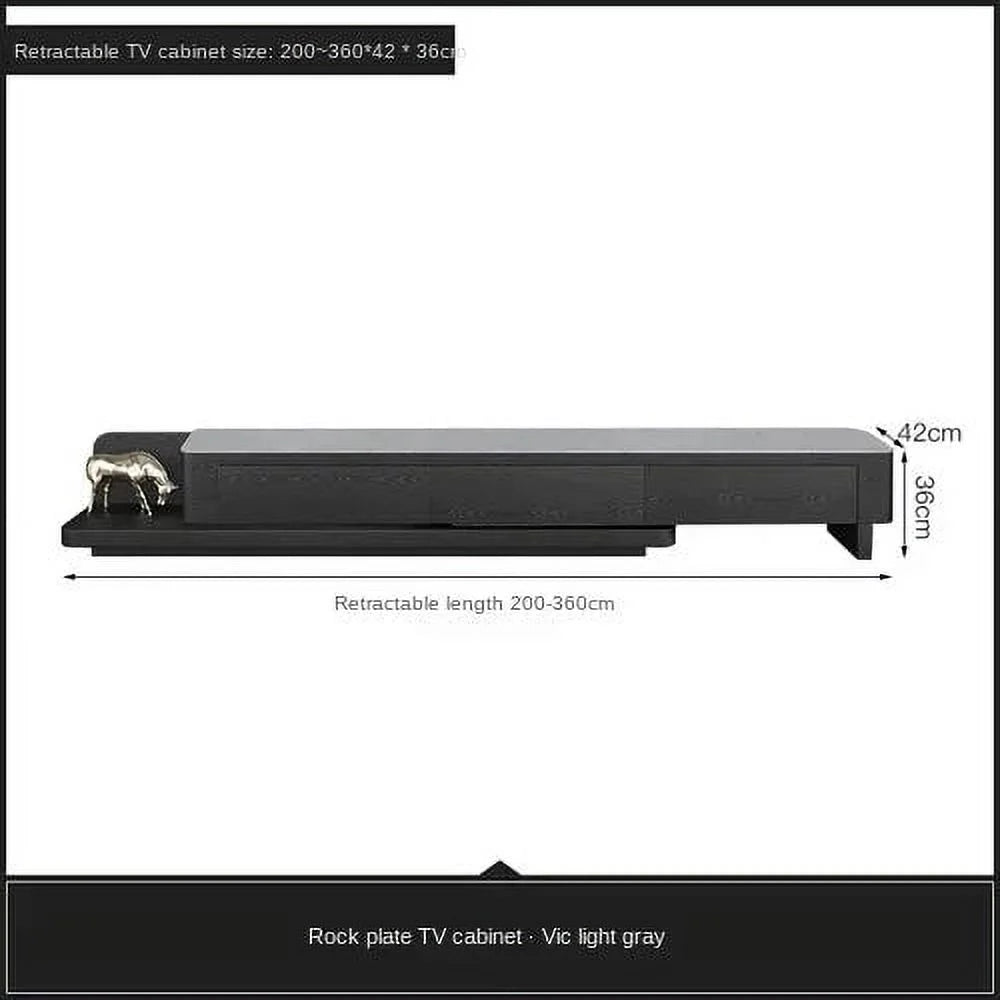 Italian Slate Coffee Table TV Cabinet Retractable O646