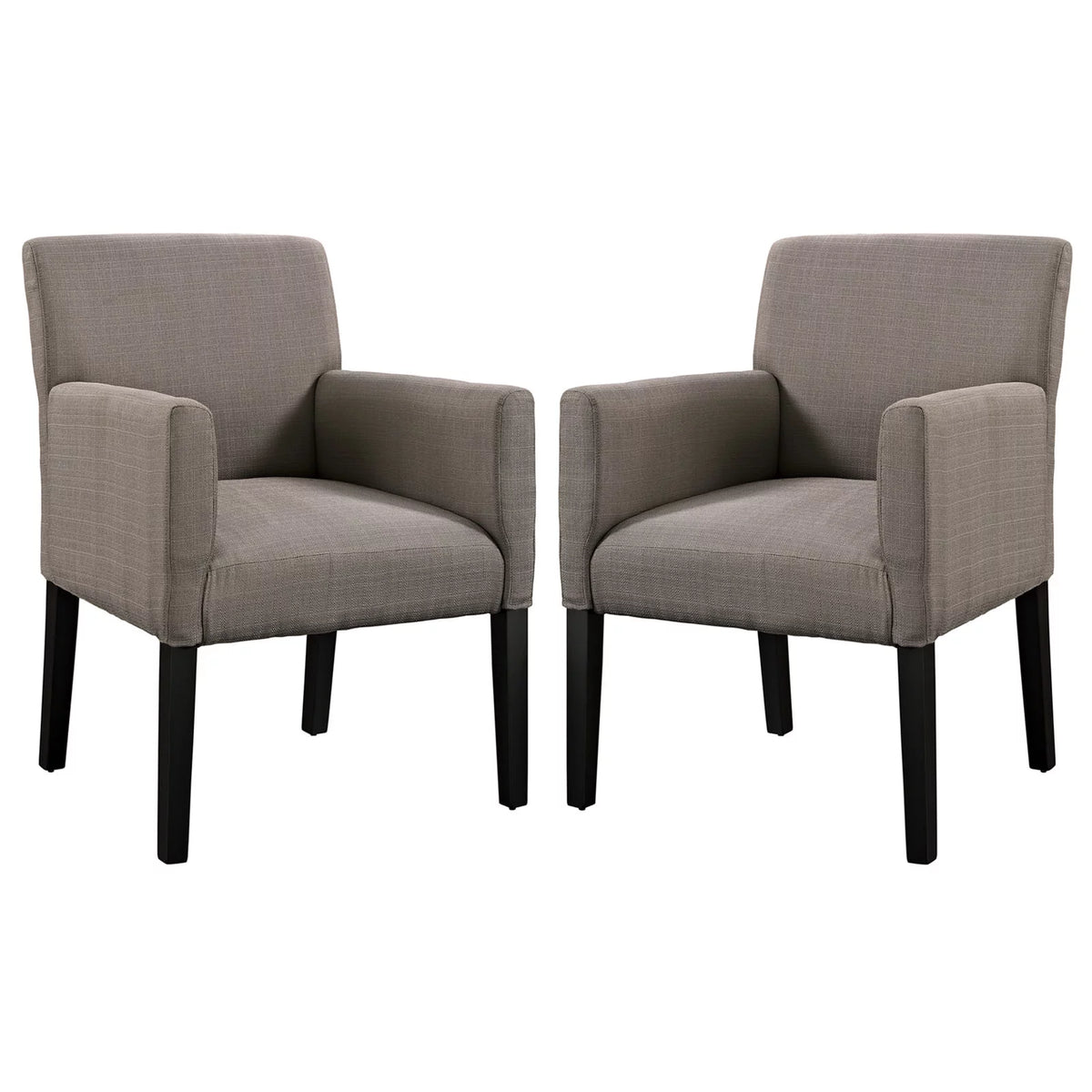 Gray Armchair Set of Two U847