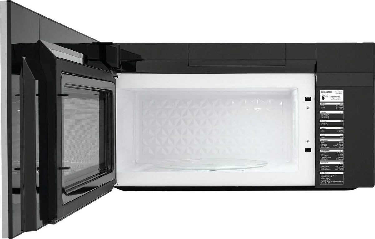 Over the Range Microwave Black Stainless Steel S408