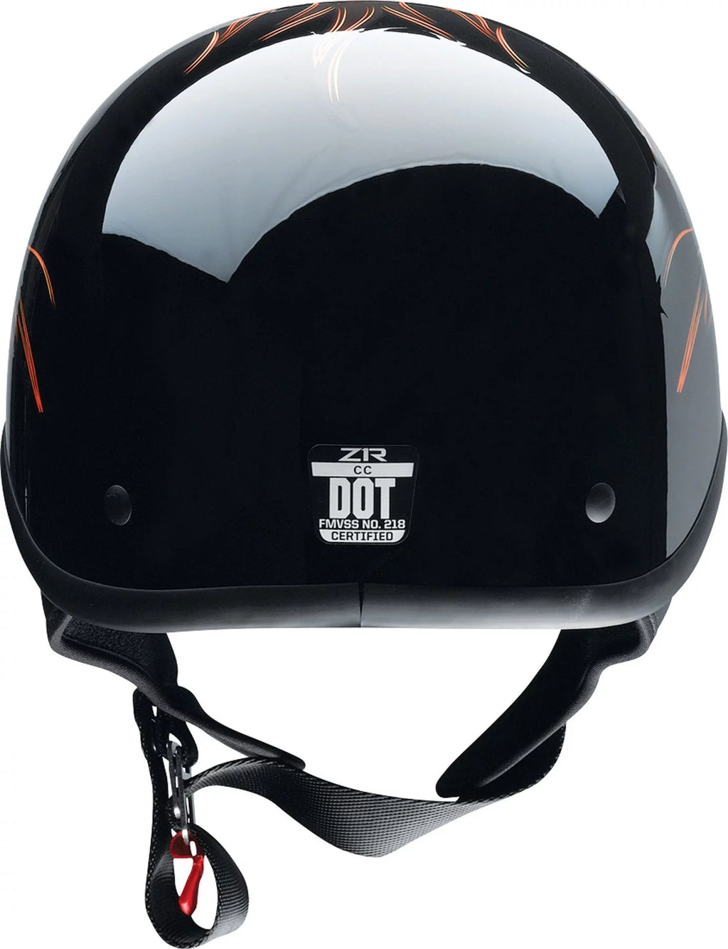 Red XXL Motorcycle Half Helmet A6766