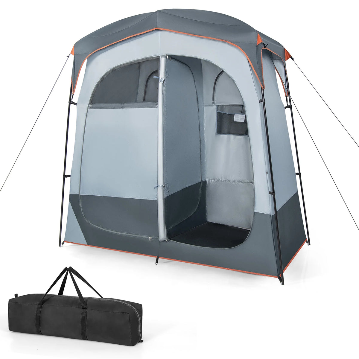 2 Room Oversize Portable Shower Tent J2523