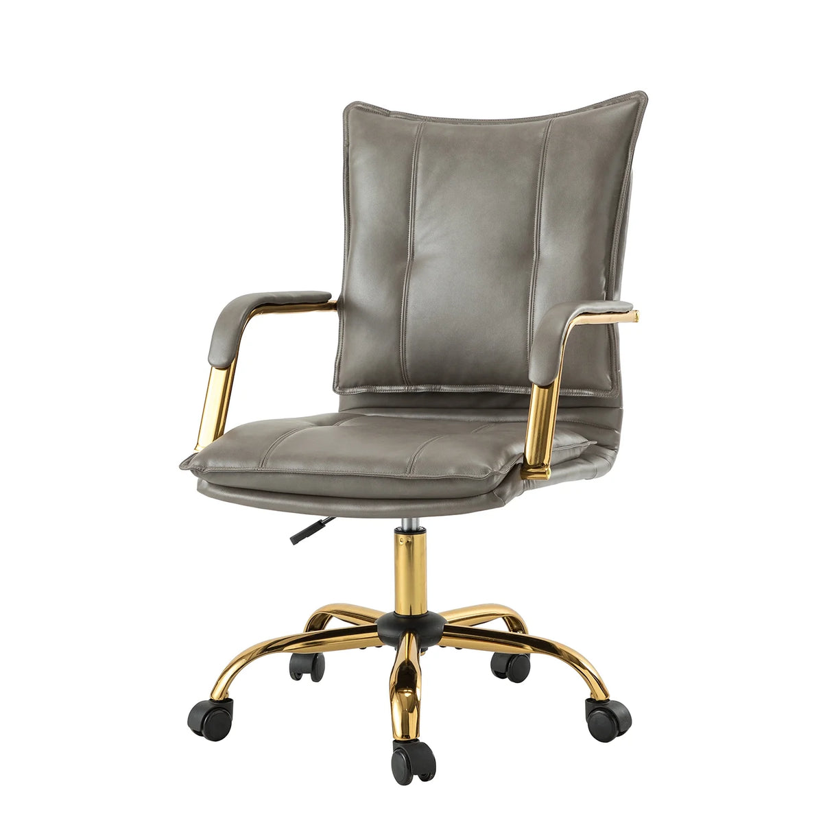 Faux Leather Adjustable Swivel Computer Chair K7764