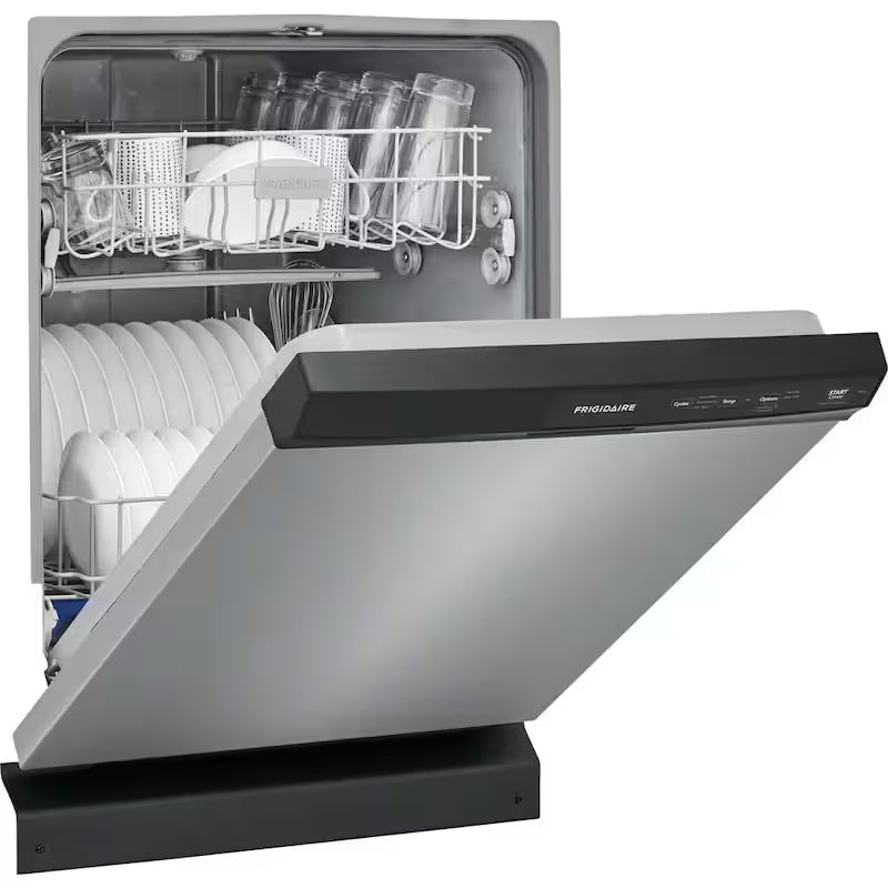 24 In. Built-In Tall Tub Dishwasher in Stainless Steel with 3-Cycles R71926