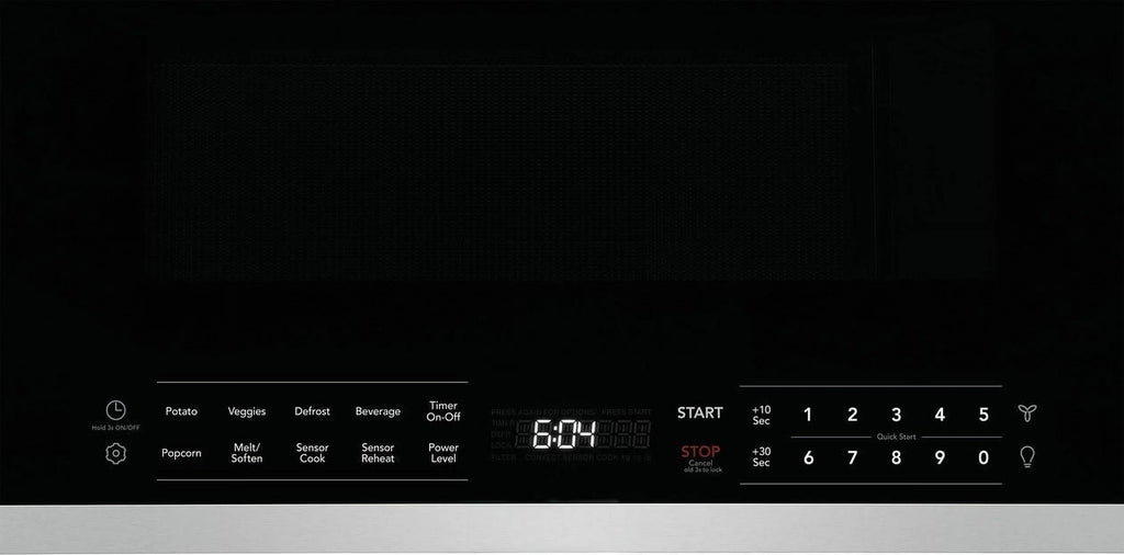 Over the Range Microwave Black Stainless Steel S408