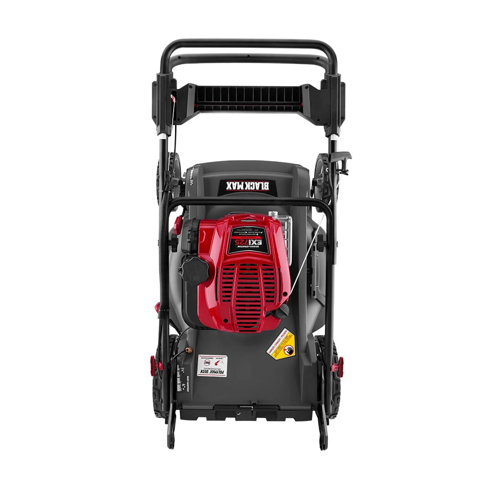 Black 21-inch 3-in-1 Self-Propelled Gas Mower V59180