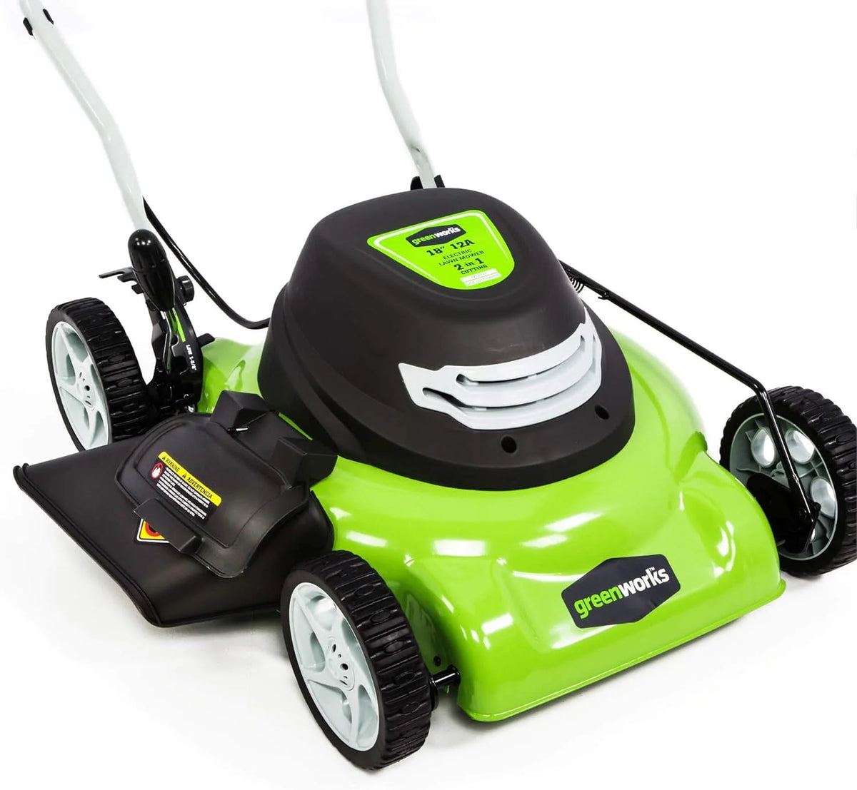 18 Corded Electric 12 Amp Push Lawn Mower H497