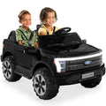 Blue 12V Electric Ride On Car Toy with Parent Control F7595