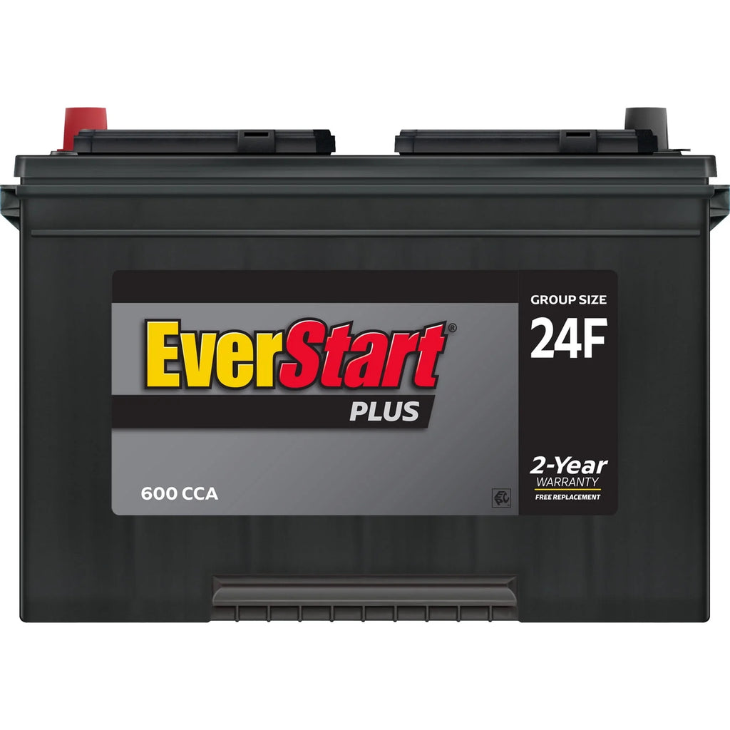 Lead Acid Automotive Battery Group Size 24F 12 Volt 600 CCA X755222