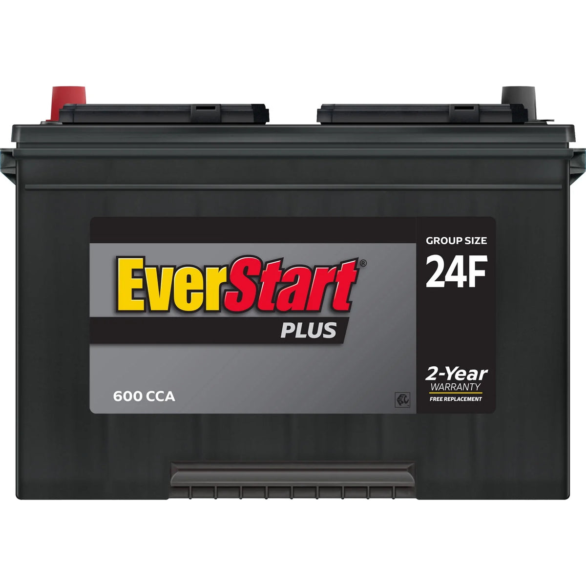 Lead Acid Automotive Battery Group Size 24F 12 Volt 600 CCA X755222