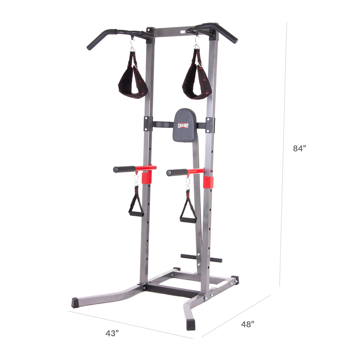 5-in-1 Power Tower and Dip Station X6044