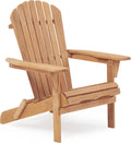Wooden Outdoor Folding Chair Set of 2 S84178