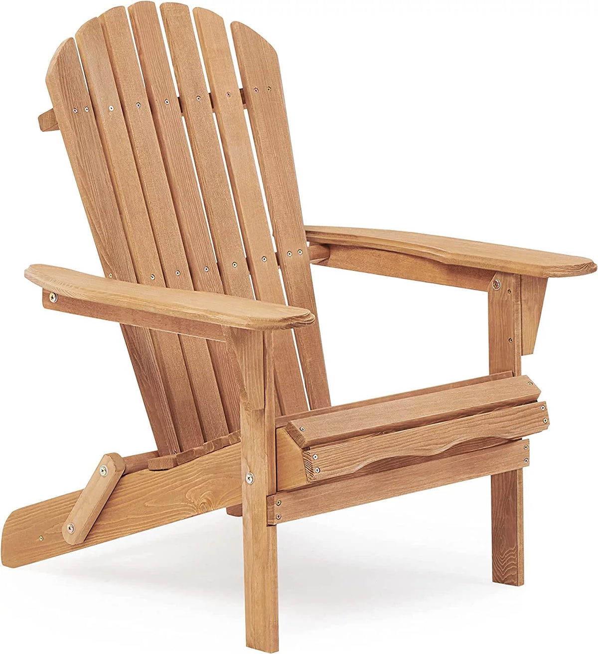Wooden Outdoor Folding Chair Set of 2 S84178