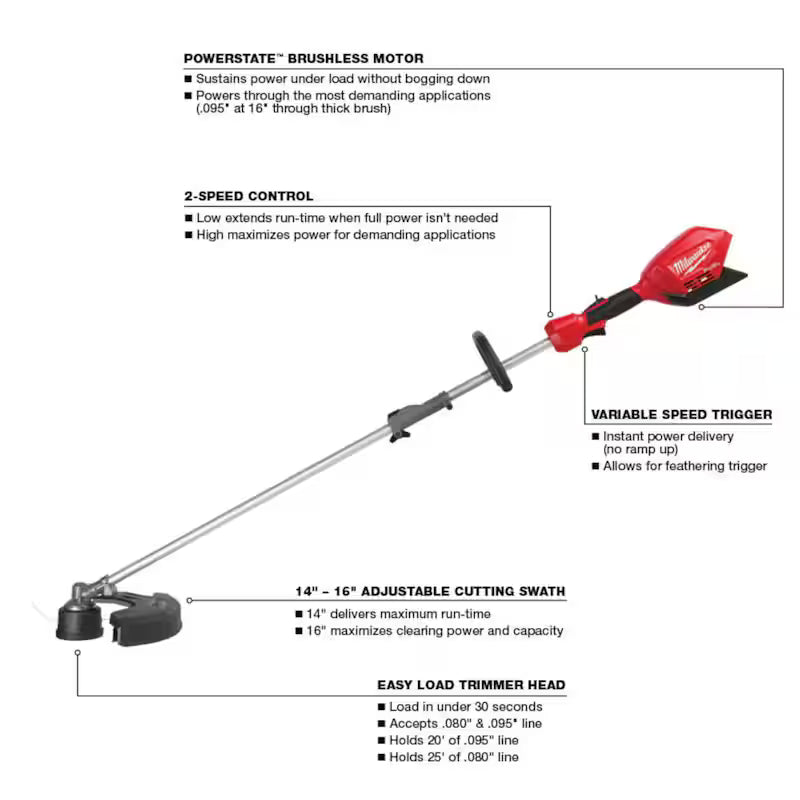 18V Lithium-Ion String Trimmer Blower Combo Kit with Edger Hedge Trimmer and Pole Saw 5-Tool H466626