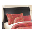 Black Twin Sleigh Headboard C532