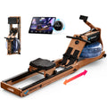 Foldable Solid Wood Rowing Machine X1437
