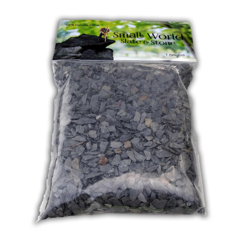 Natural Slate Stone 1/8 to 1/4 inch Slate Gravel F26463