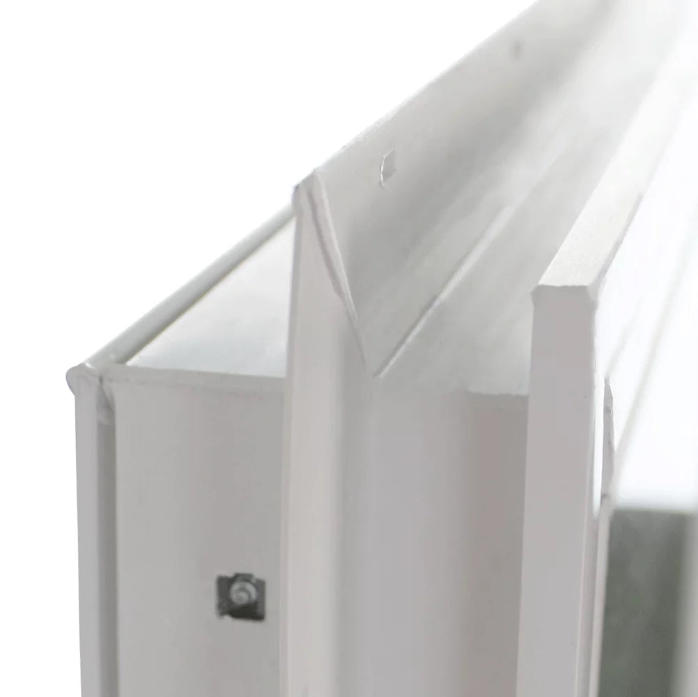 24" x 10" Vinyl Double Pane Transom Window H108