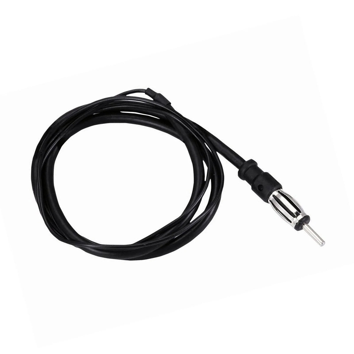 Black Marine Receiver Stereo with 6.5 Water-Resistant Loudspeaker 2-Pairs, Marine Antenna & 50' 16G Speaker Wire J558