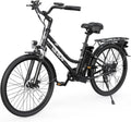 500W Electric Bike with Removable Battery, 7-Speed, and Shock Absorber Q731