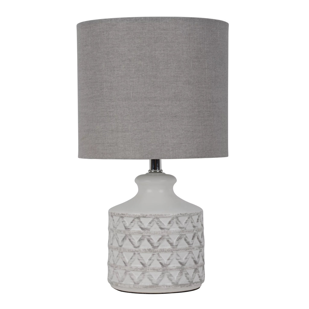 Ceramic Table Lamp with LED Bulb F43319