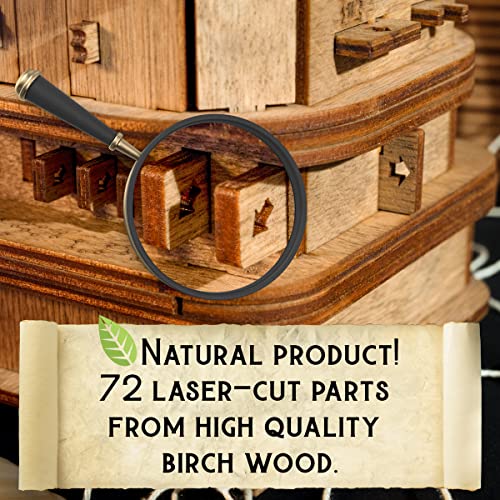 3D Wooden Puzzle Box S920380
