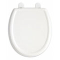 White Elongated Closed Front Toilet Seat with Cover D505