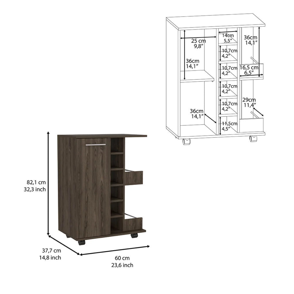 Brown 2 Piece Living Room Set B7568