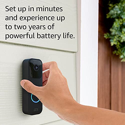 Black Video Doorbell L2938