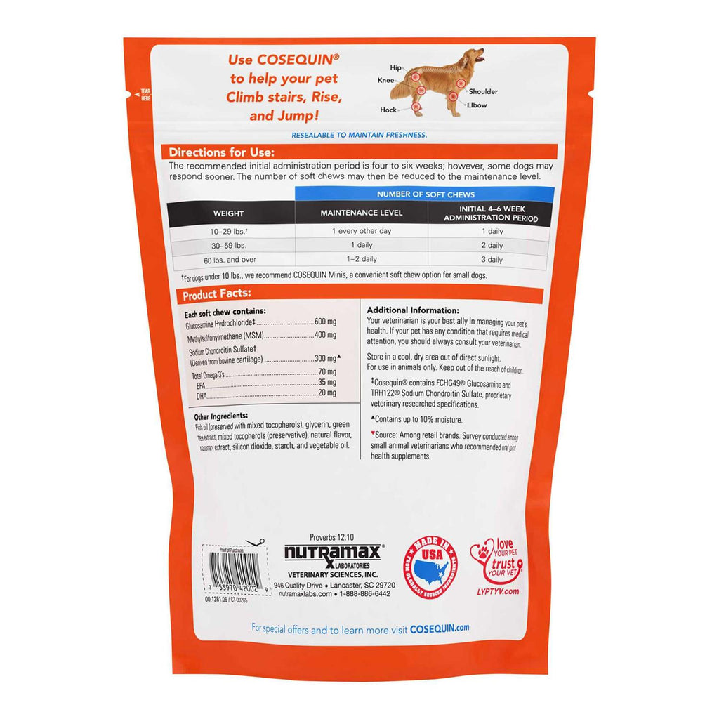 Soft Chews with MSM Plus Omega-3s for Dogs H195