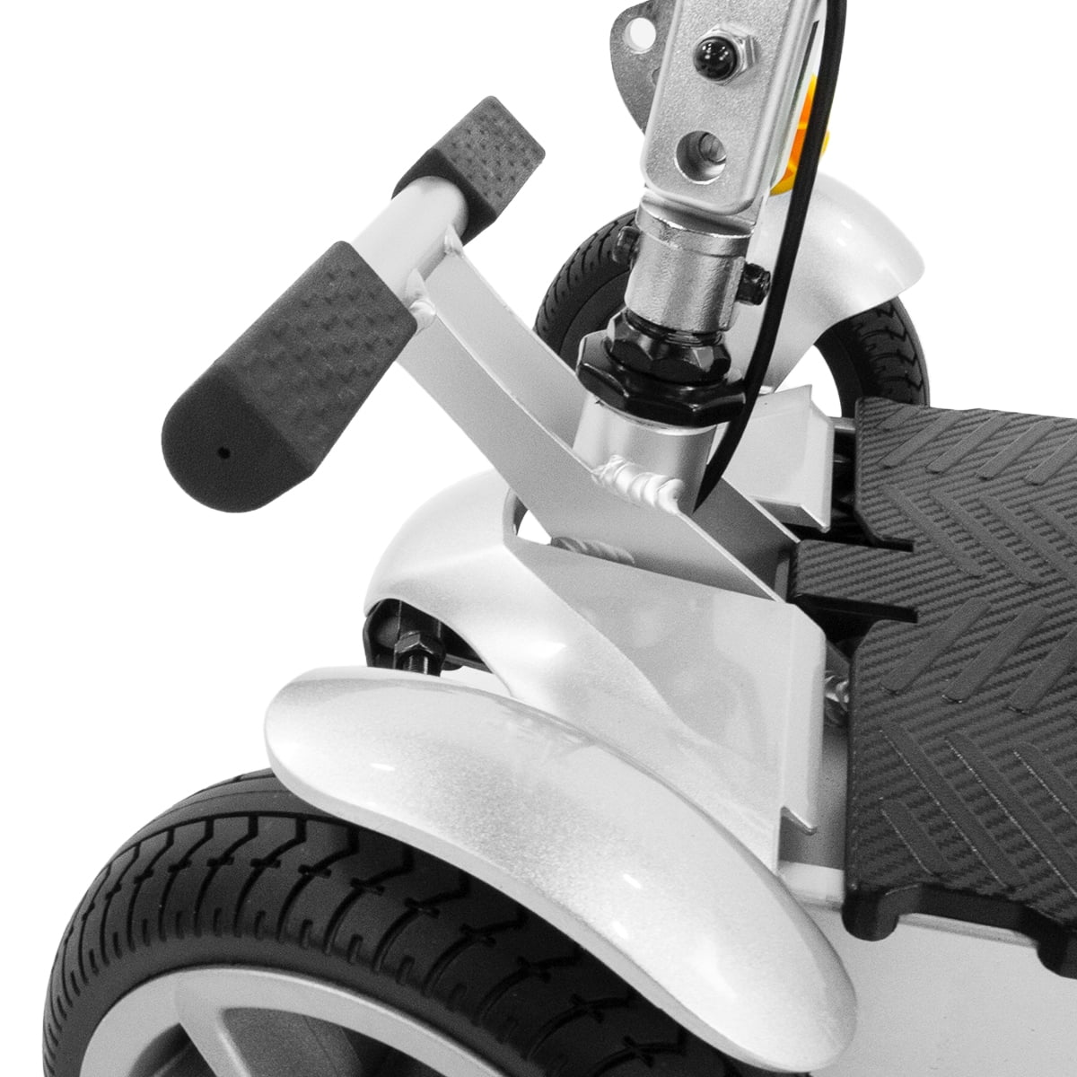 Silver 4 Wheels Collapsible Mobility Scooter N88205