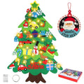 Felt Christmas Tree Set with 32 Ornaments I218