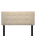 Off White Queen Tufted Headboard X1861
