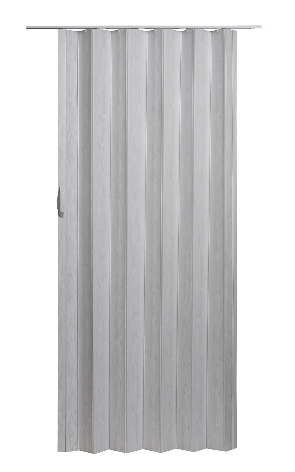 White Vinyl Accordion Folding Door Z1195