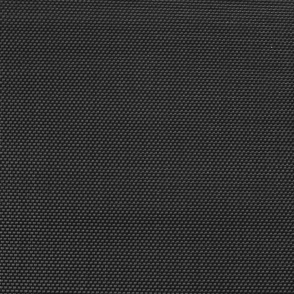 Black Steel and Sling Folding Outdoor Armchair Set of 2 K8514