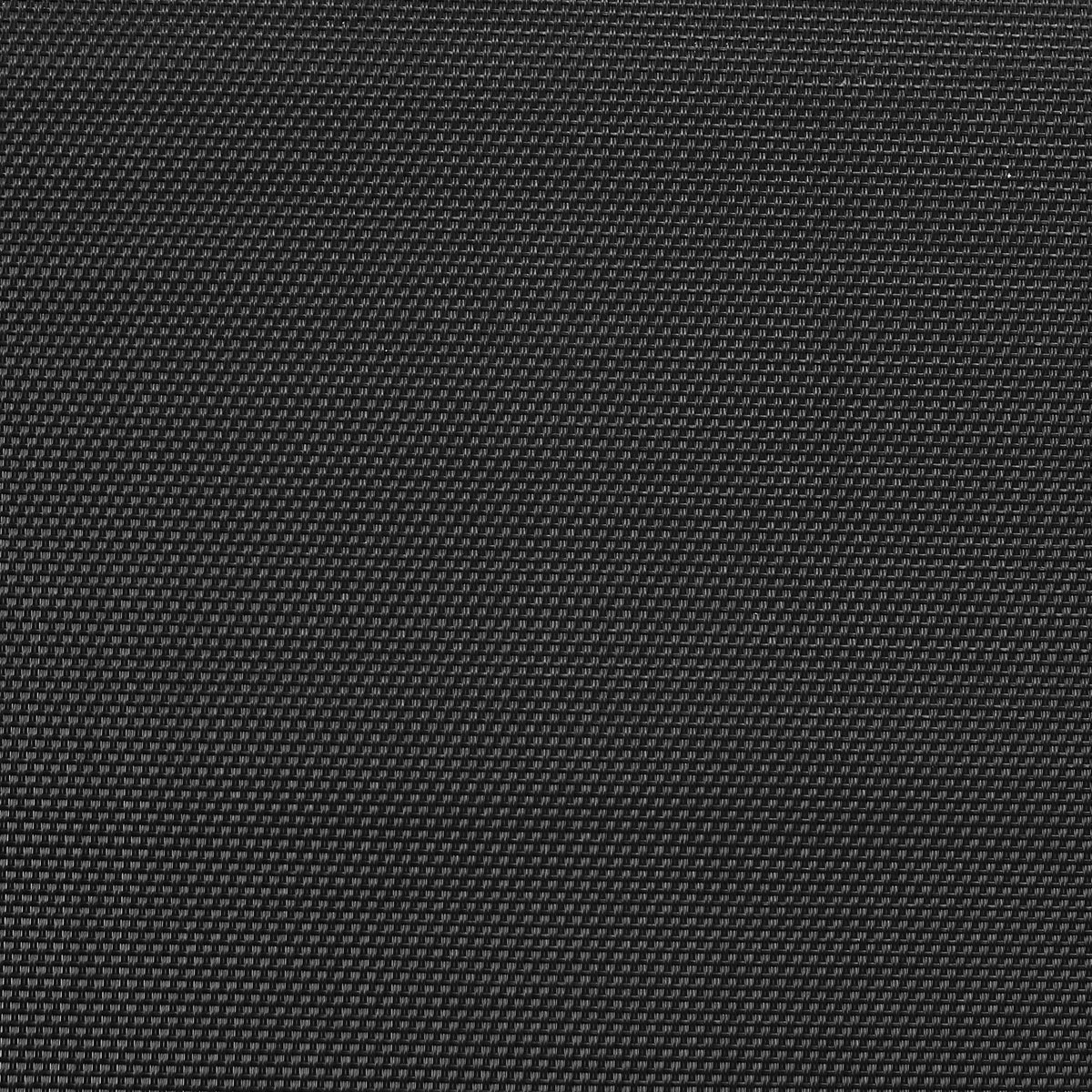 Black Steel and Sling Folding Outdoor Armchair Set of 2 K8514